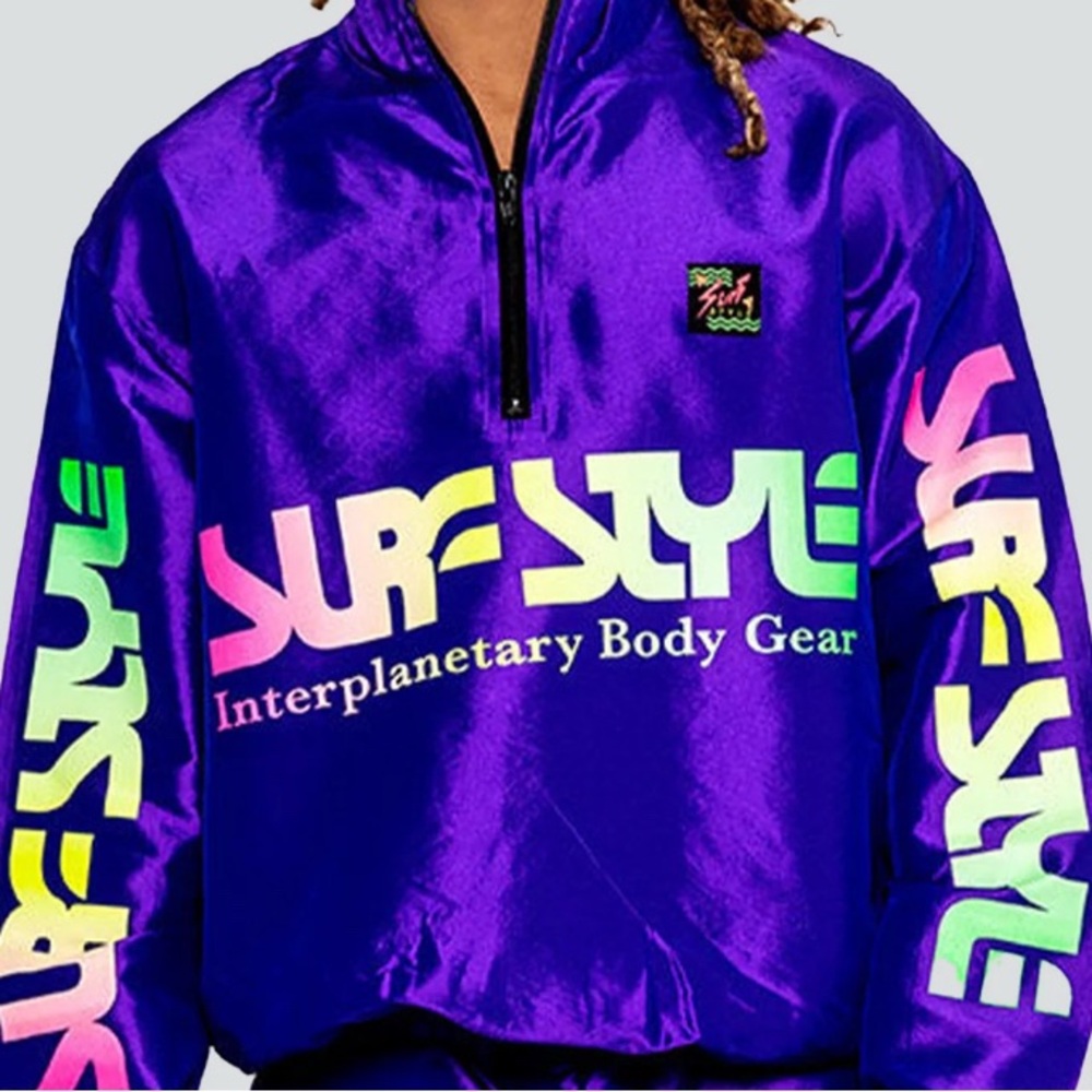 Surf Style Multicolor Windbreaker